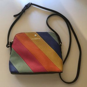 Liz Claiborne Monica Crossbody Bag, Multicolor with Black